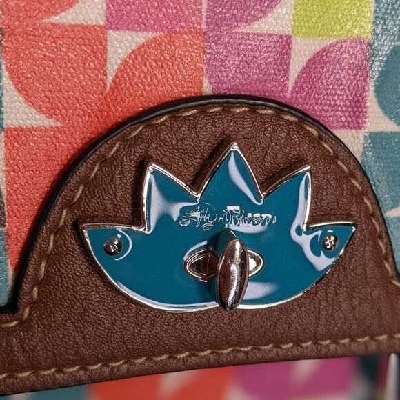 Lily Bloom Geometric Pattern Crossbody Bag Purse - Picture 9 of 11